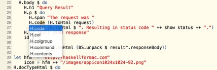 Context sensitive identifier completion with support for qualified names.